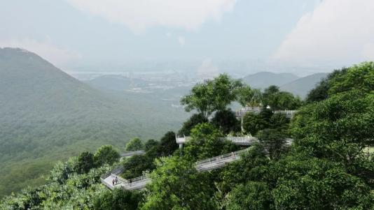 襄阳岘山绿道湖北工建图片