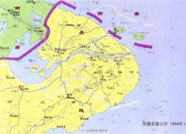 吴淞江流域地图图片
