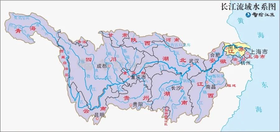 长江江苏段地图图片