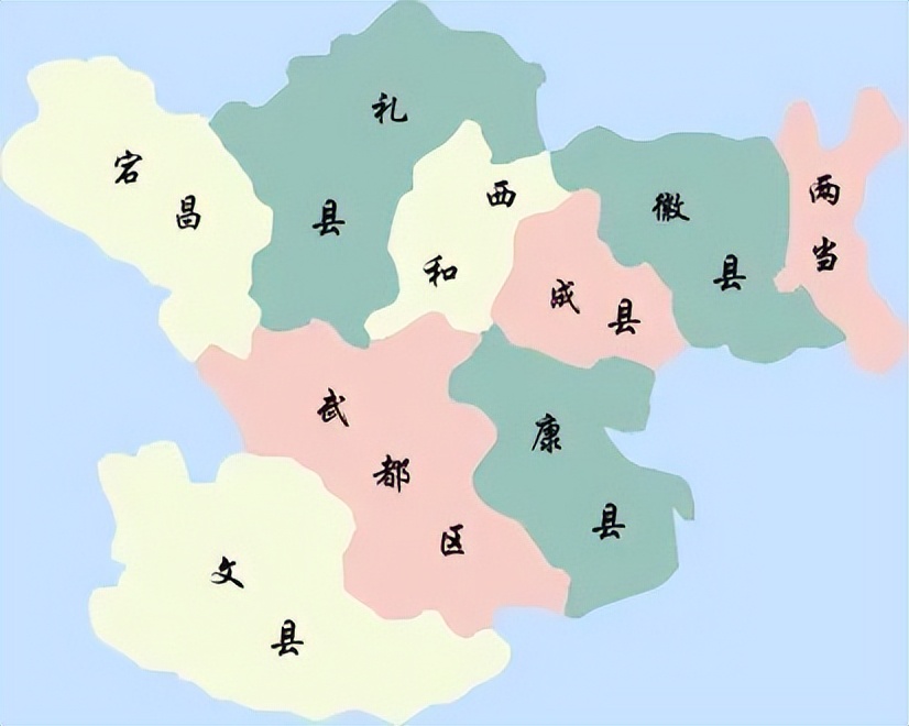 甘肃详细地图全图图片