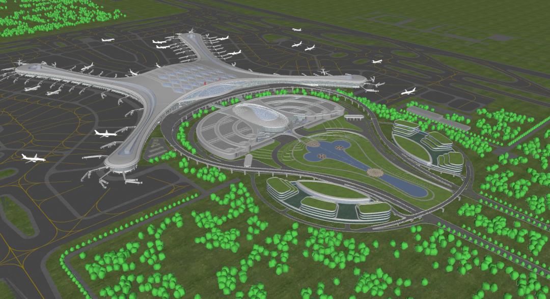 中川机场t3扩建规划图图片