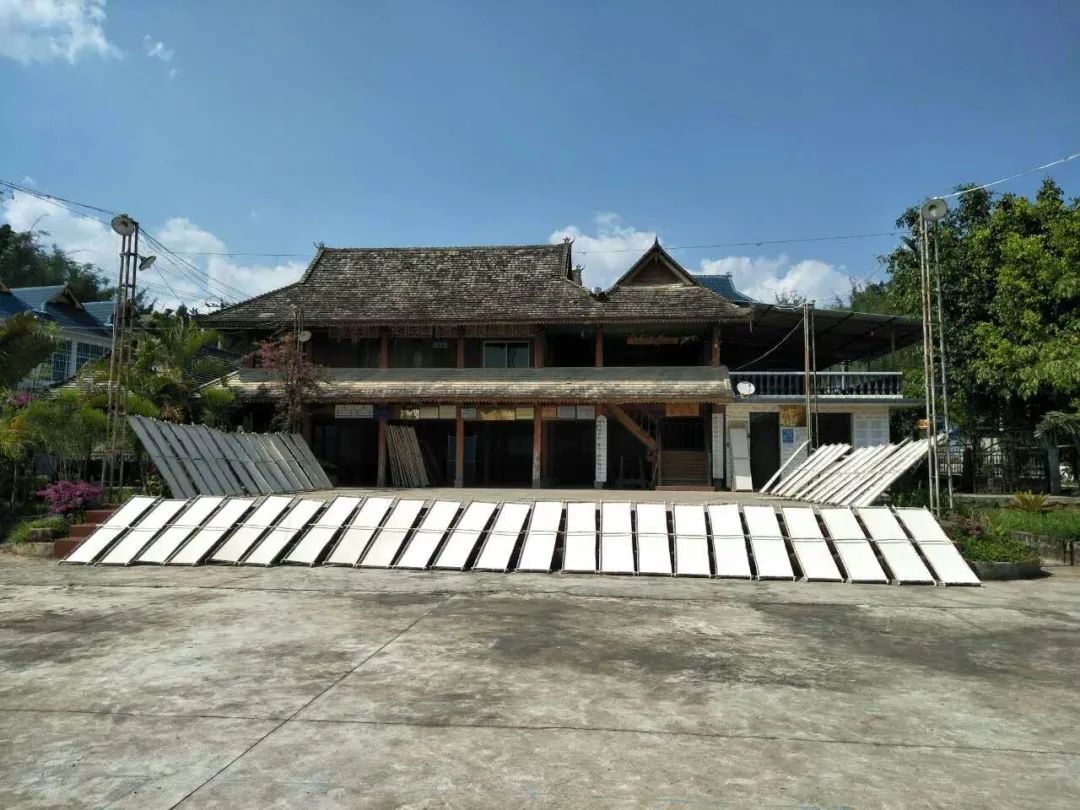 民族团结进步创建手工傣纸聚民心共筑团结大家庭勐海勐混镇曼扫村曼召