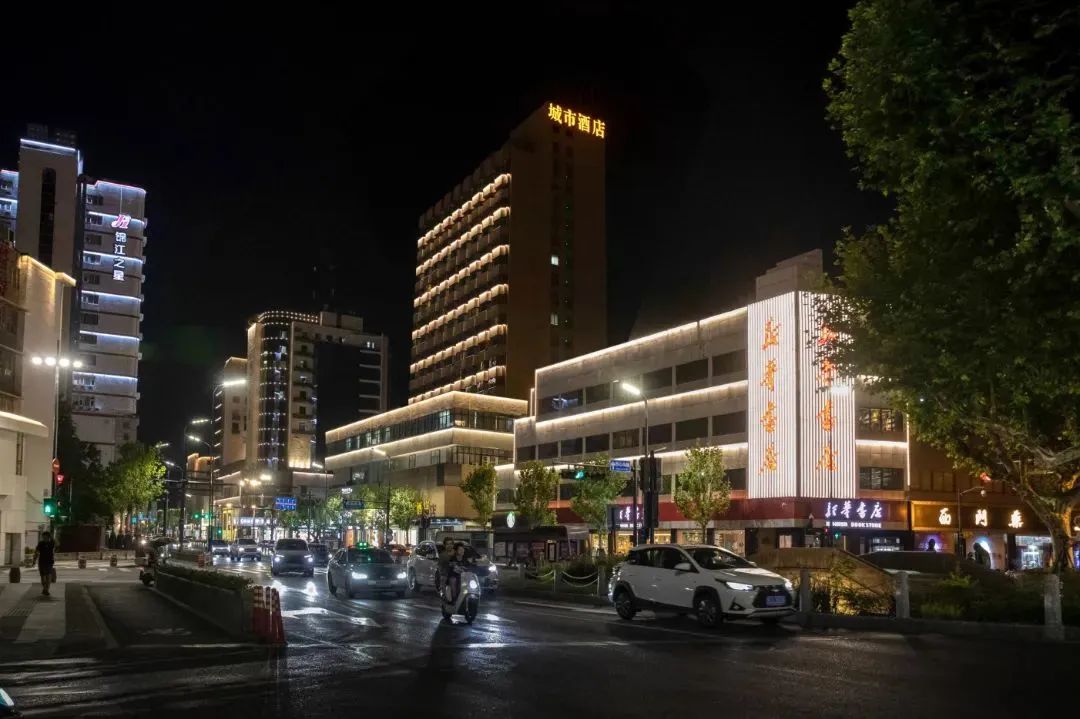 亚运在萧山丨夜太美萧山这条主干道的夜景更新上线啦