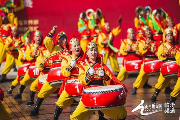 山西威风锣鼓图片图片