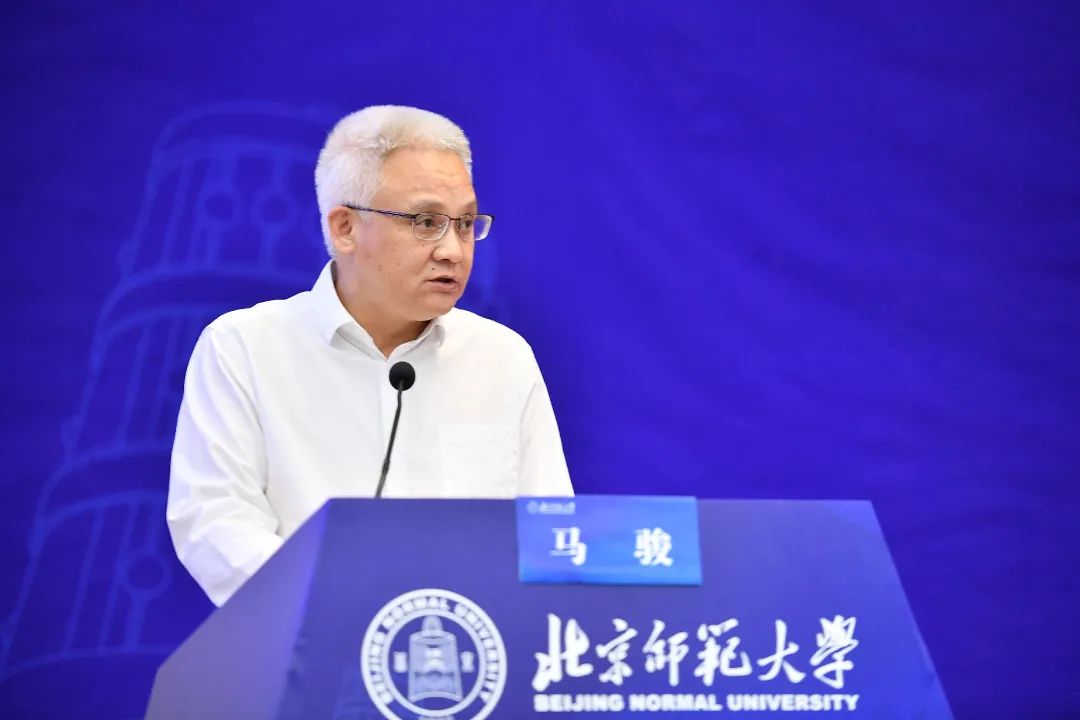 马骏指出,"百千万计划"是北京师范大学"强师工程"的有机组成部分,这一