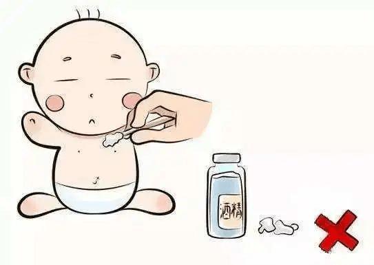 温水外敷宝宝额头,温水浴,减少穿着的衣物,退热贴,风扇和降低室内温度