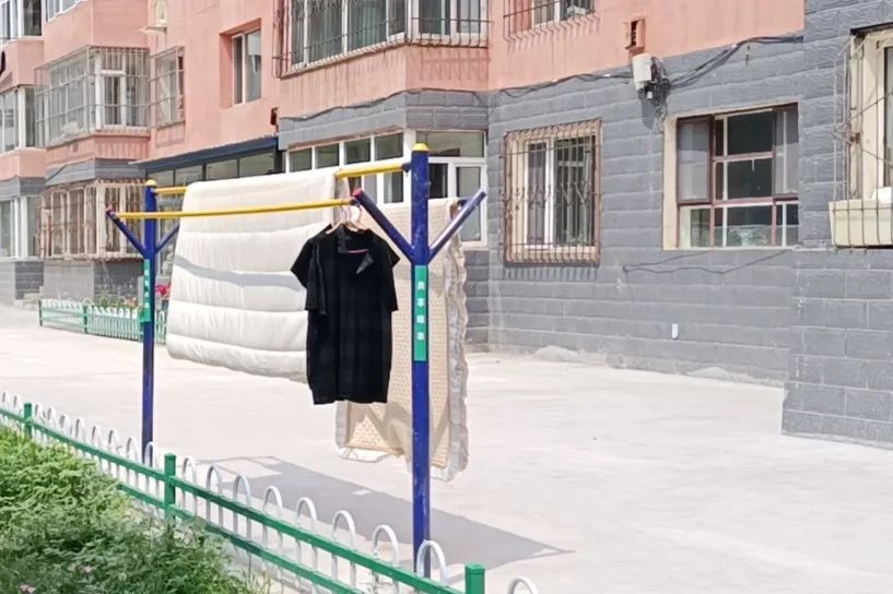 共享晾衣架  晒出幸福感