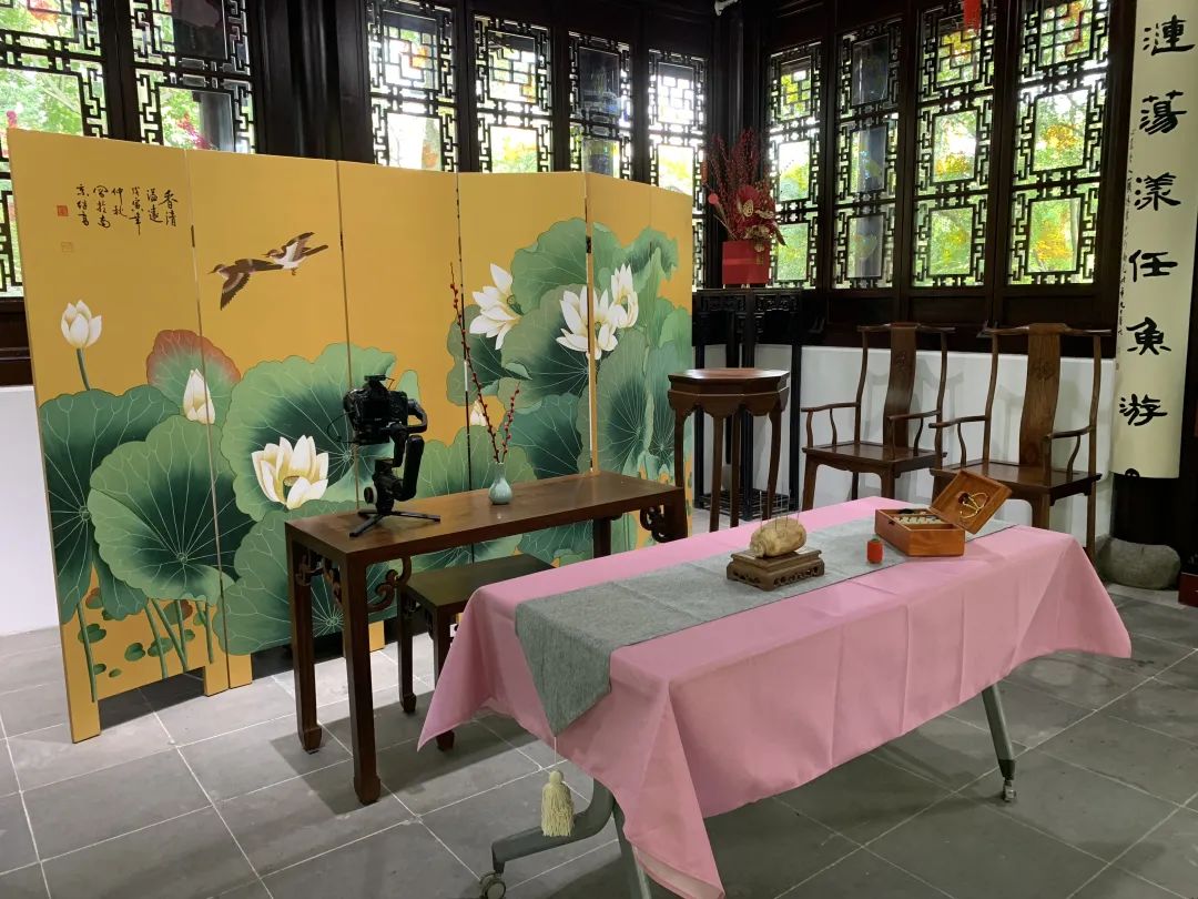 上海古猗园七夕云展览之逸野堂