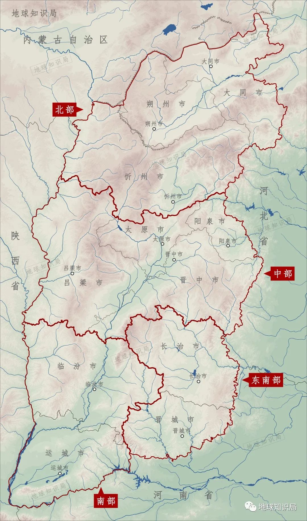 不在该考虑范畴▼至于更加细分的雁北,晋西北等晋北,晋中(广义),晋南