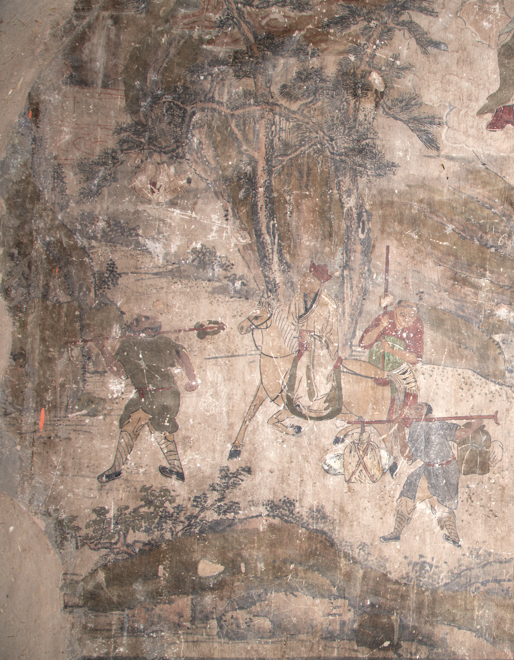 张掖大佛寺西游记故事壁画