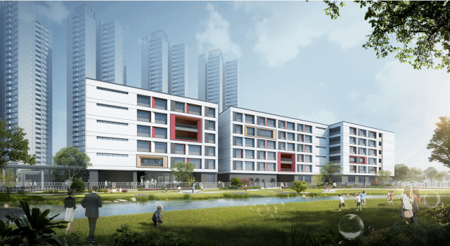 新增超1600个学位桂城映月小学主体封顶预计明年正式投用