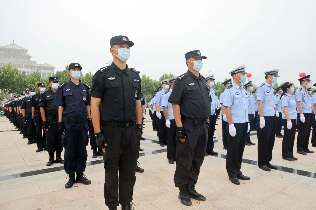 周口市公安局隆重举行创建全国文明城市暨中心城区交通秩序专项整治