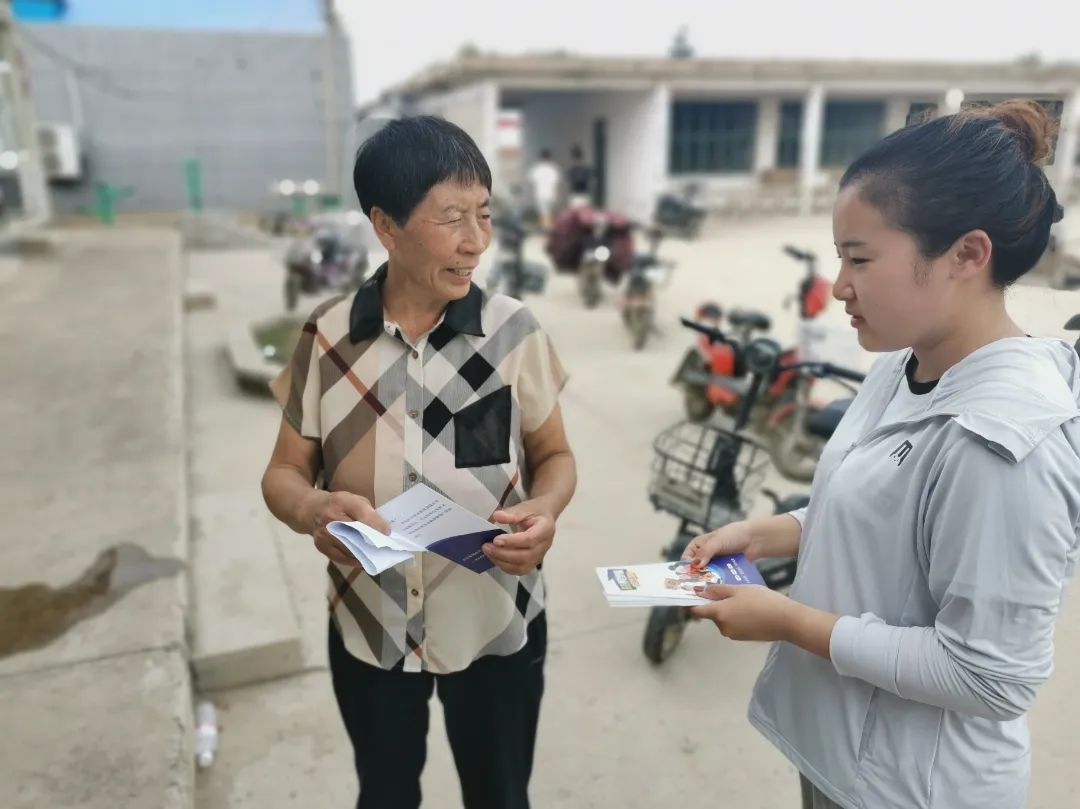 北戴河新区开展防范养老诈骗进农村宣传活动