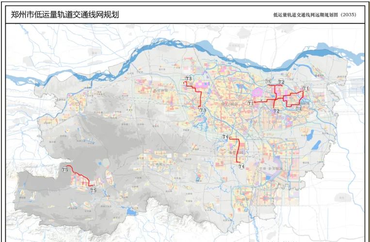 郑州市低运量轨道交通线网规划