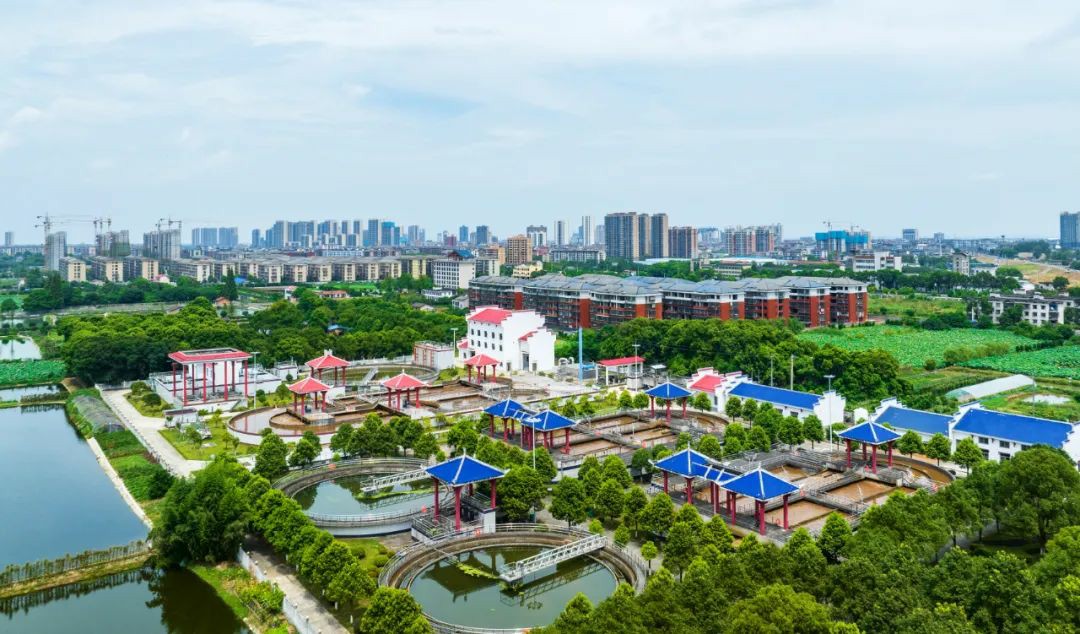 由长江环保集团沅江项目公司负责运营的沅江市第一水质净化厂.