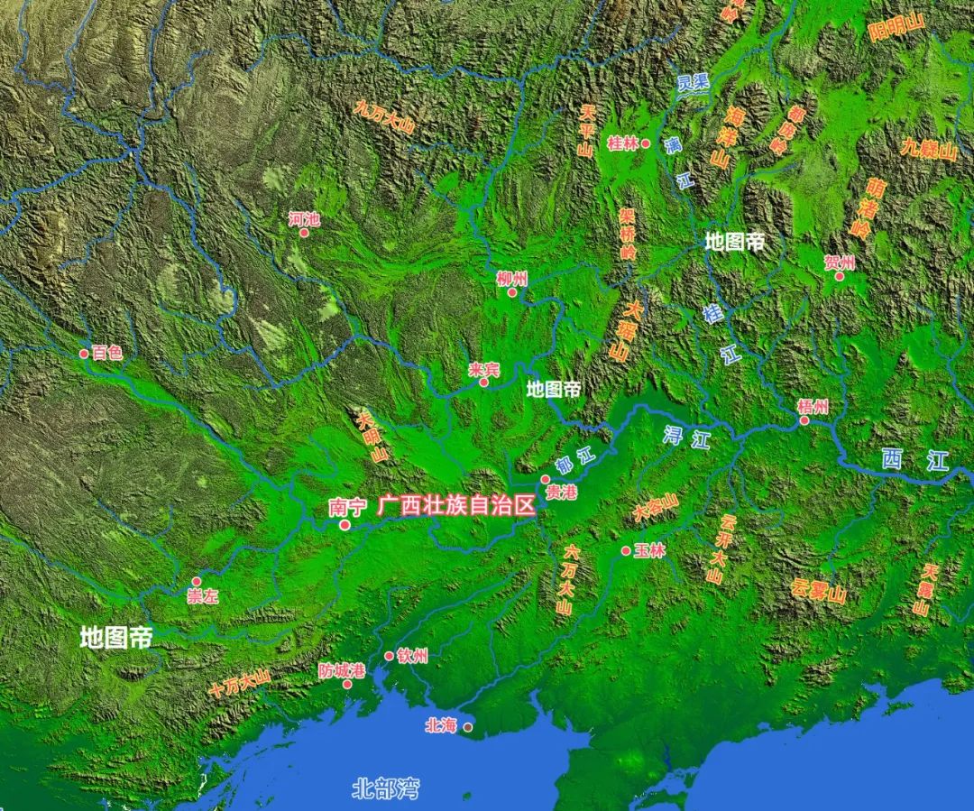 柳州地形地貌图片