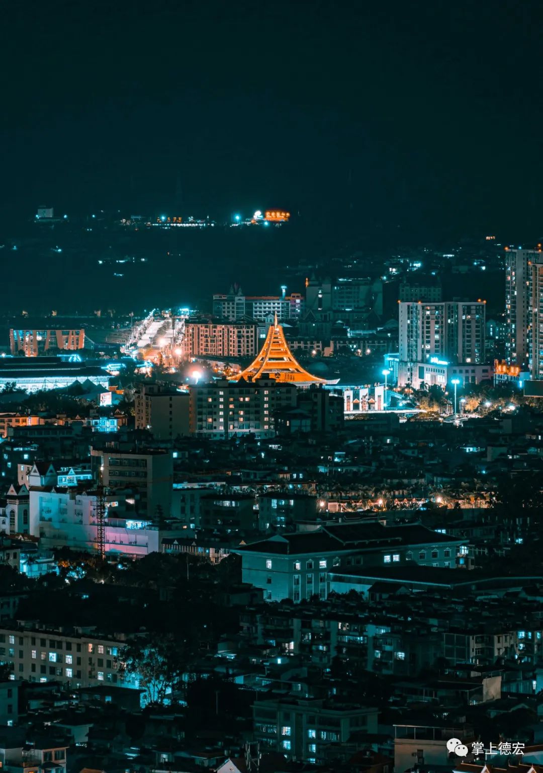 不点开后悔系列为灯火阑珊的芒市疯狂爆灯