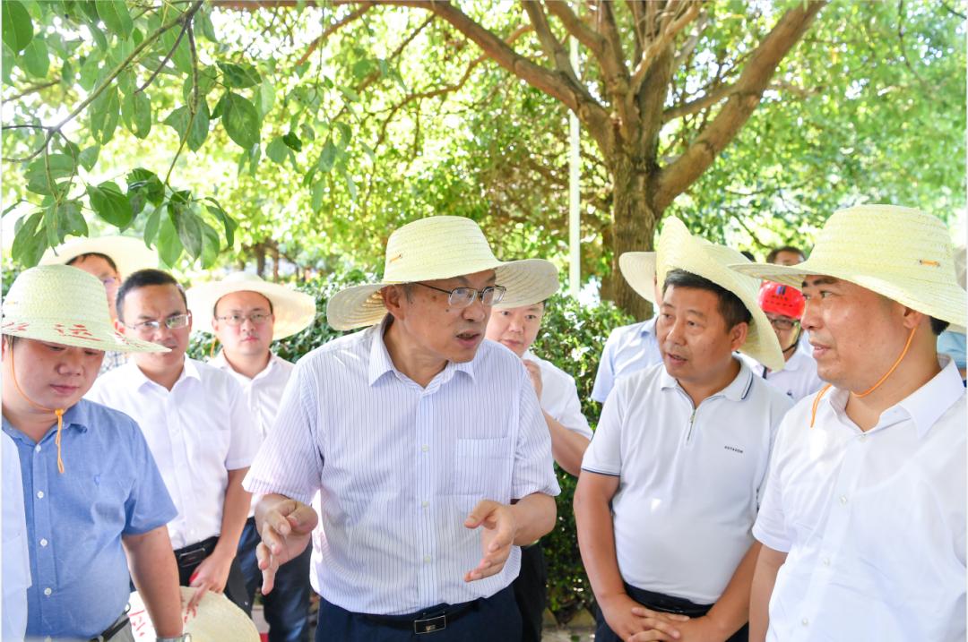 看长江委主任马建华来湘考察的5天4站