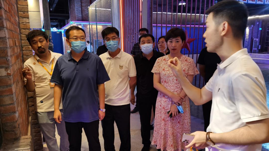 刘洋在西安市考察推进文旅招商工作