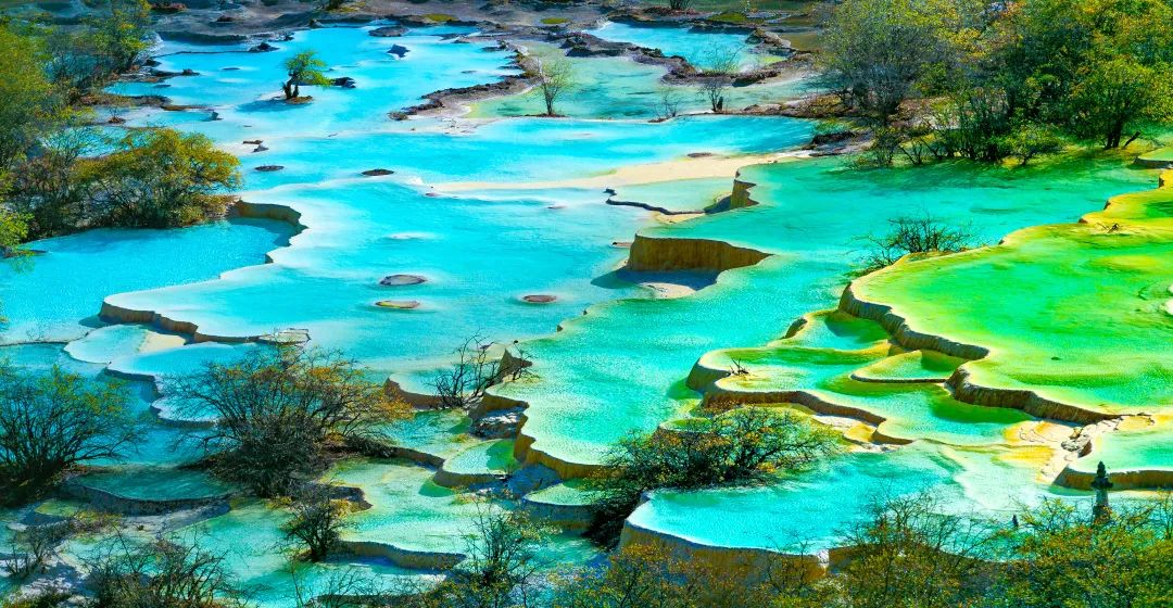 秋季丨探寻五彩池之美