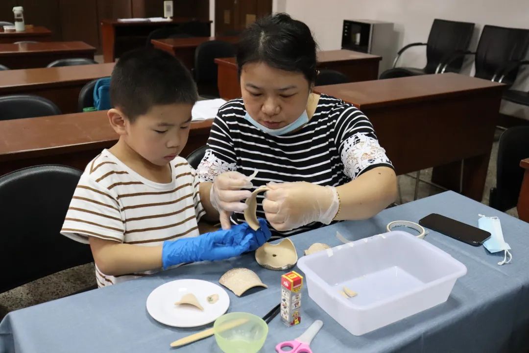 活动回顾丨“小小文物修复师”上岗啦！