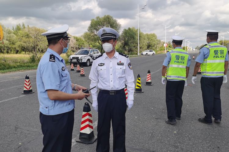 守一方热土,护一城平安!大庆交警筑牢疫情防控安全防线