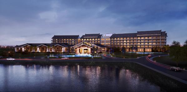 双碳工作桃源水乡大酒店绿色低碳建筑成果⑦