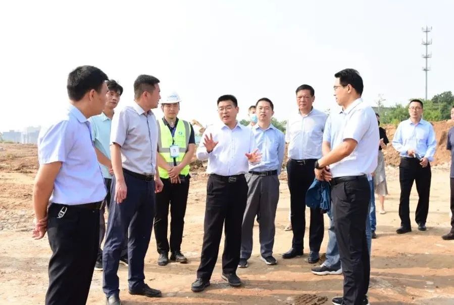 【项目为王】赵书政调研葛家岭新建高中项目