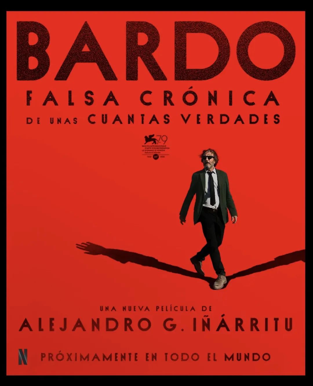 bardo(少数真相的虚假编年史)诗人79届威尼斯电影节官方海报图