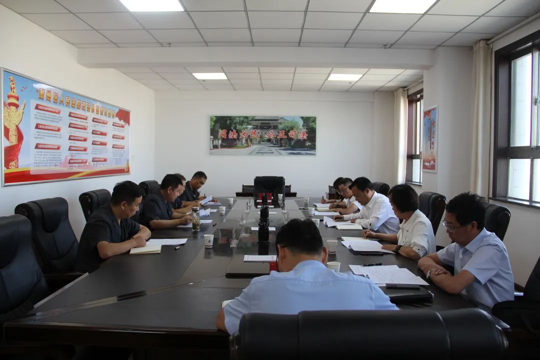 区委常委,政法委书记李成平到肃州区法院调研党的二十大维稳安保及