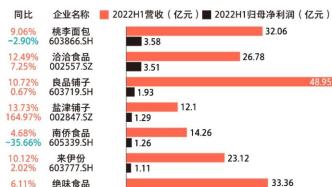 A股休闲食品企业上半年：9家公司营收净利润双增长，广州酒家、元祖存货大增