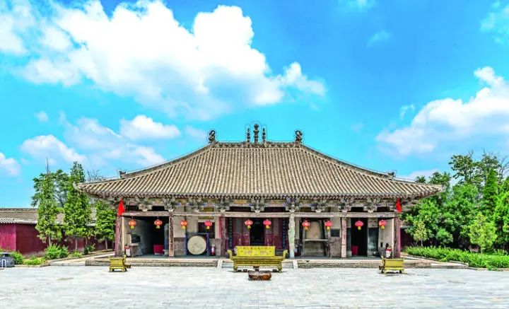 关公故里  晋是好运|中国仅存的北宋庑殿顶建筑——万荣稷王庙