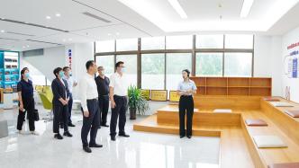 省委依法治省办第二督察组来实地督察