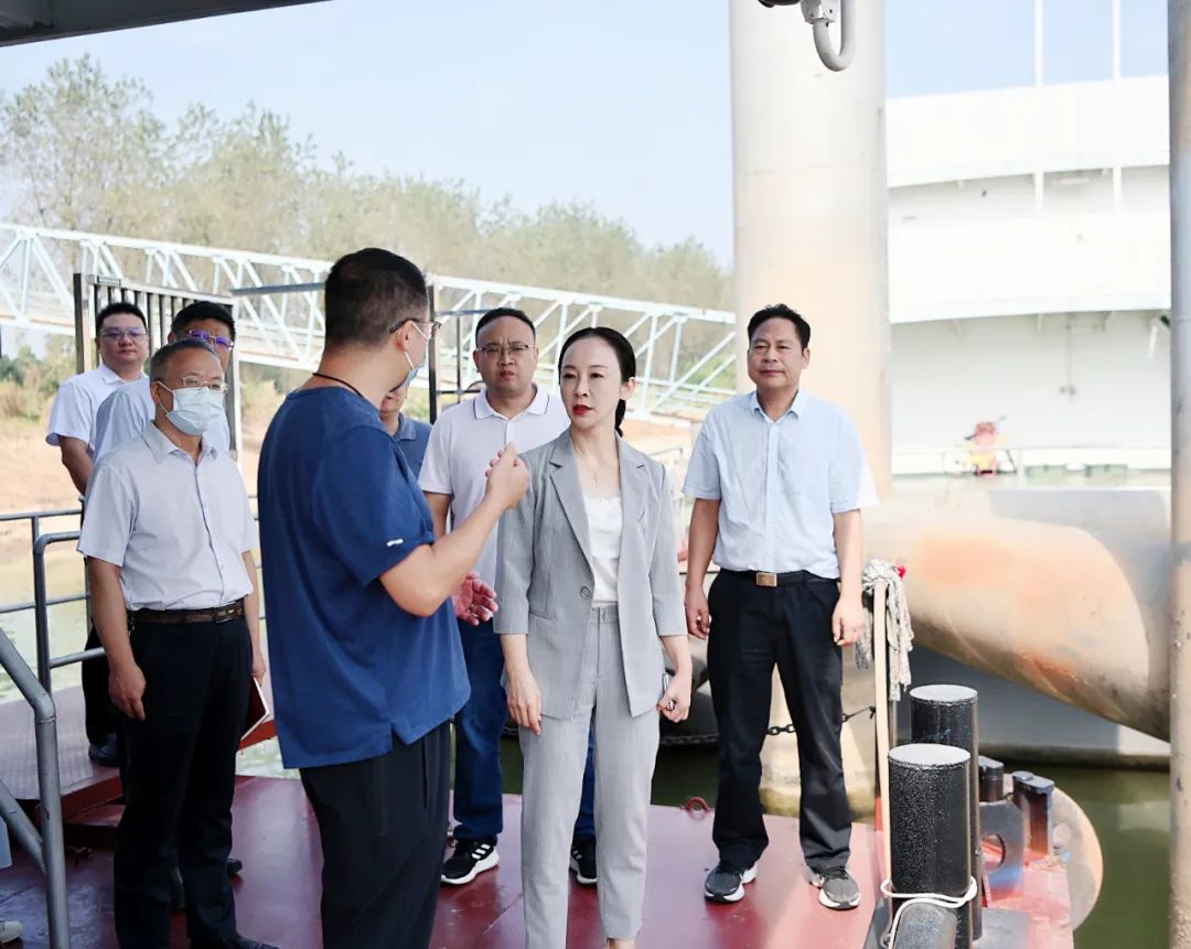 张白云率队开展《长沙市湘江流域水污染防治条例》执法检查_澎湃号