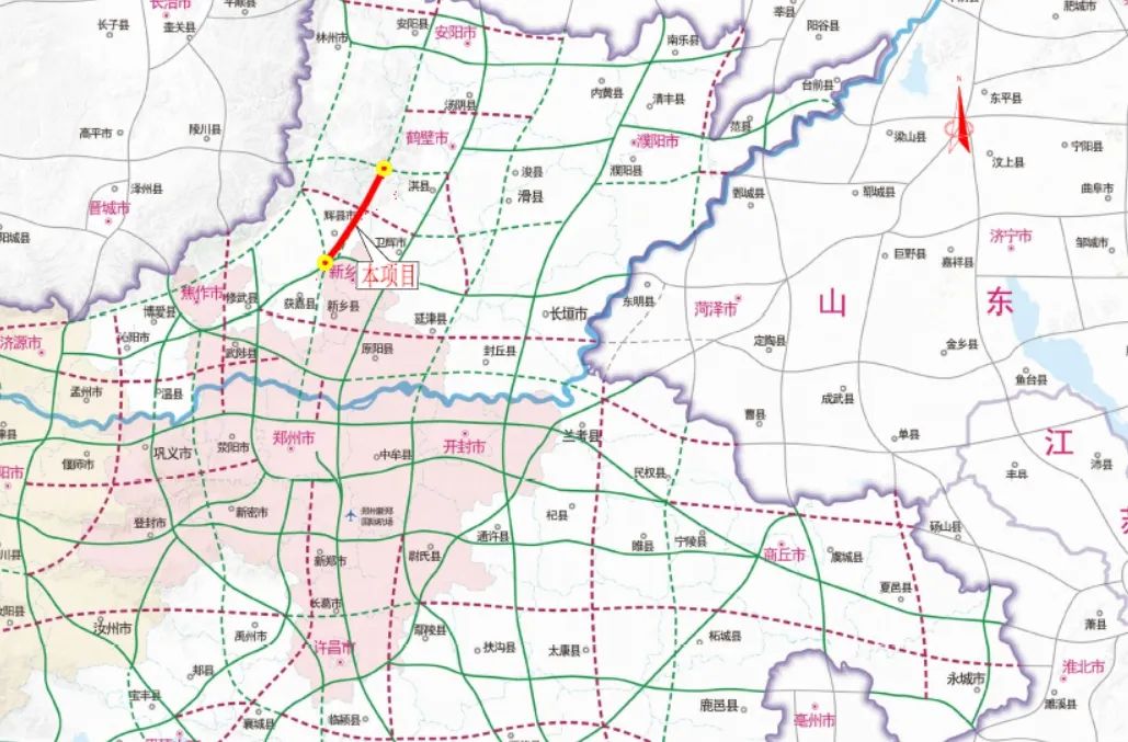 安阳高速公路规划图图片