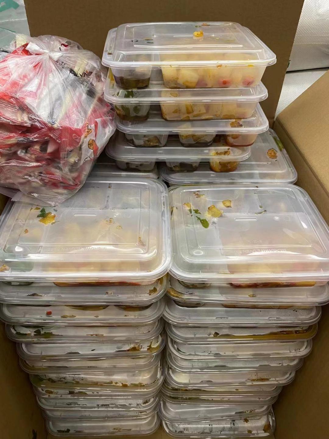 【同心抗疫 "毕"定有我】每一份盒饭都装着温暖_澎湃号·政务_澎湃