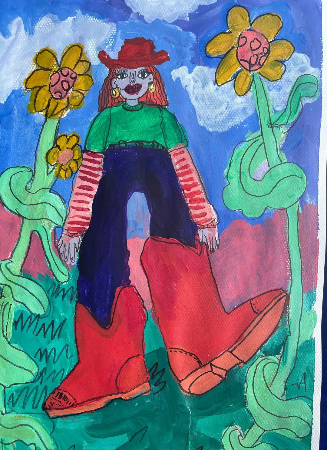 "星星的孩子"需要您宝贵的一票|孤独症儿童绘画展_澎湃号·政务_澎湃