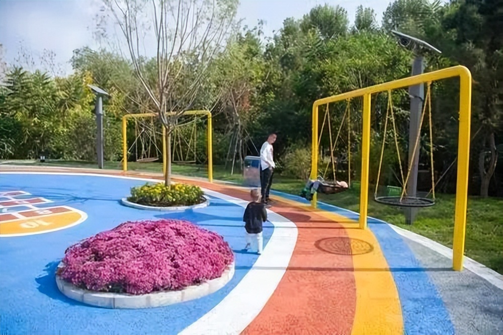 口袋公园持续上新童梦园建成开放