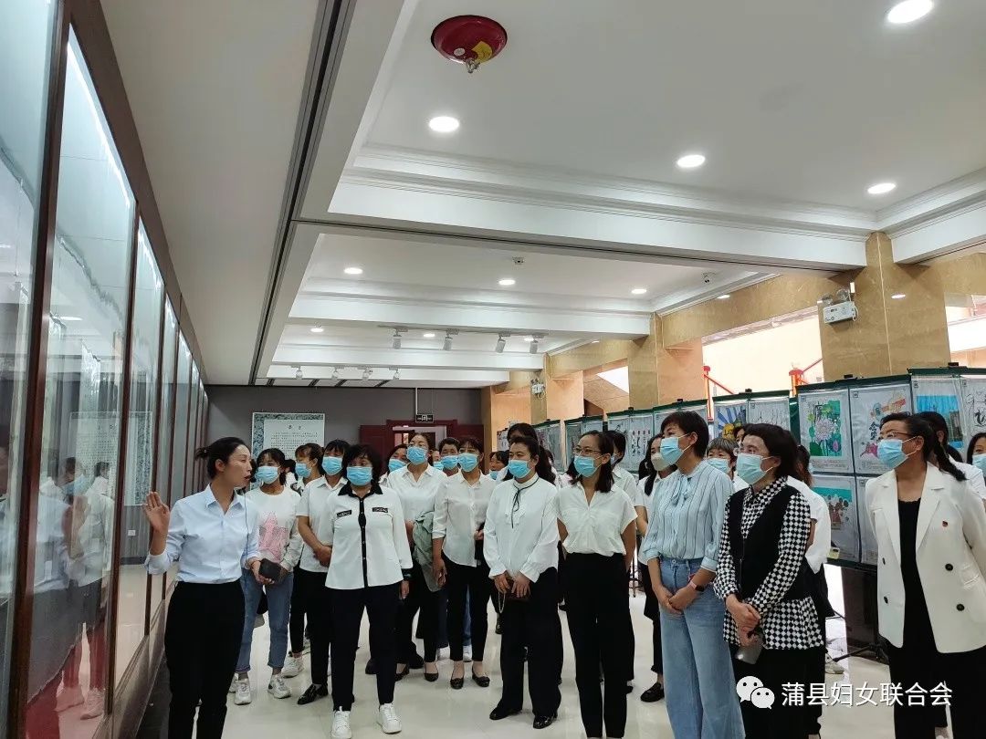 蒲县妇联组织全县基层妇联干部赴段云书艺