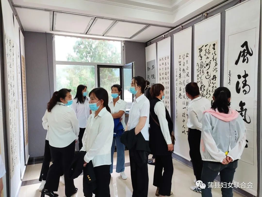 蒲县妇联组织全县基层妇联干部赴段云书艺