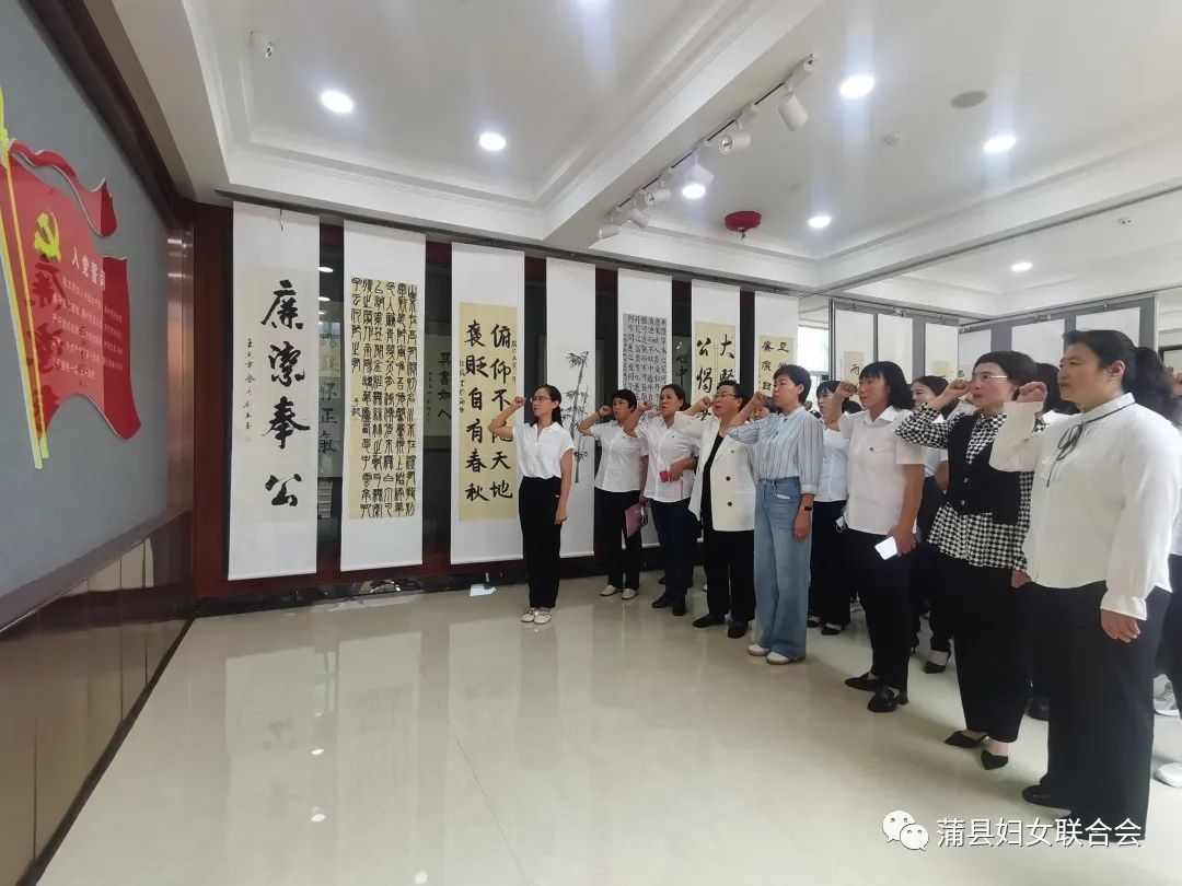 蒲县妇联组织全县基层妇联干部赴段云书艺