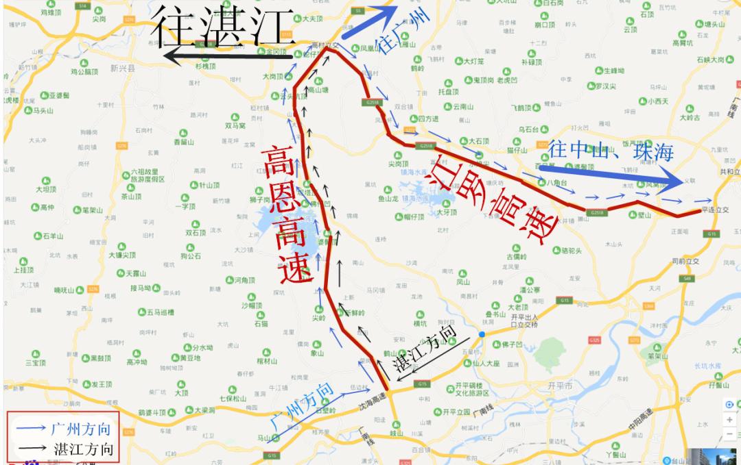 可经广明高速,罗阳高速,汕湛高速等高速公路到达