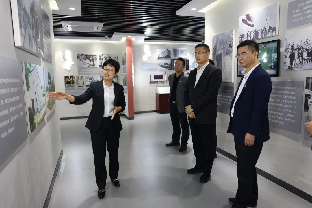 滨江区委统战部考察团来萧考察调研
