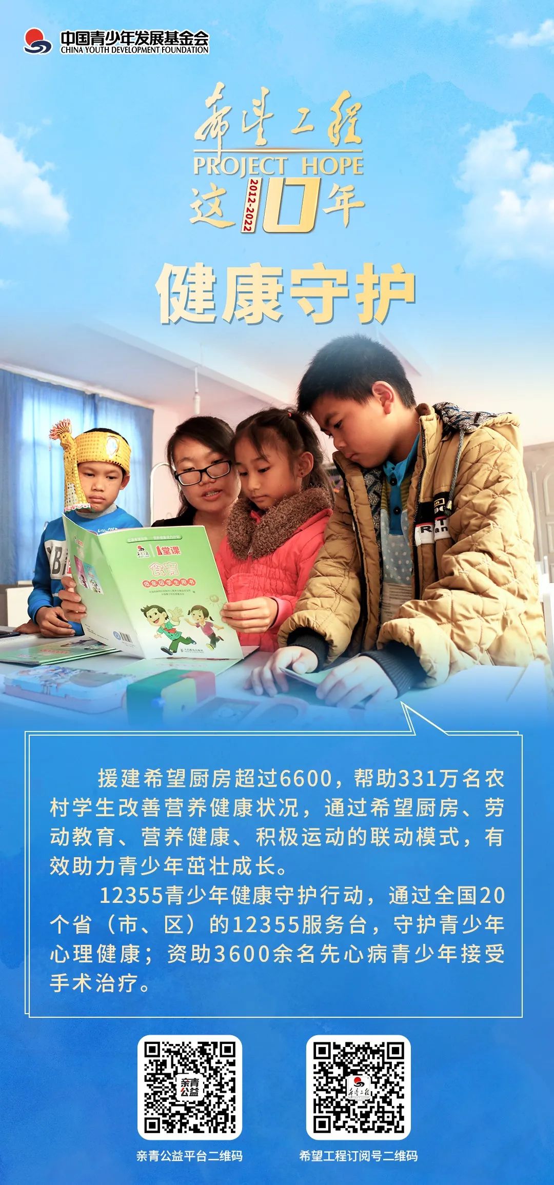 希望工程这十年:提供新助力 播种新希望