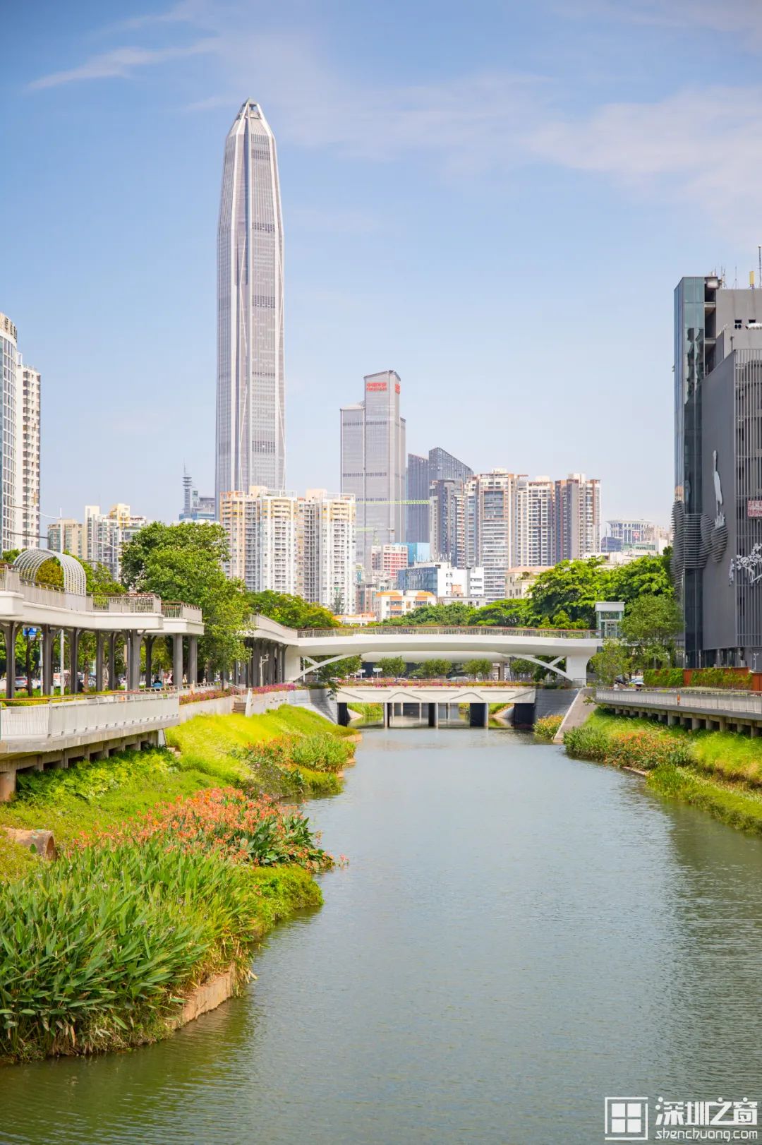 新洲红树碧道是福田区首条都市型碧道,也是广东省万里碧道,深圳市千里