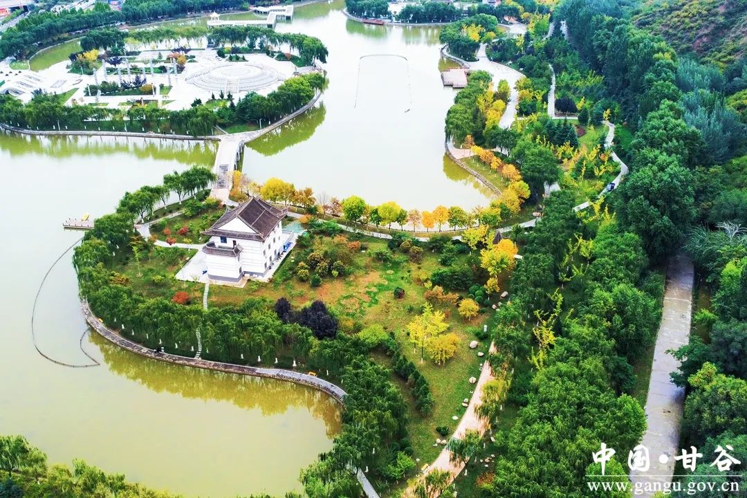 甘谷大像山公园秋色如画!_澎湃号·政务_澎湃新闻-the paper