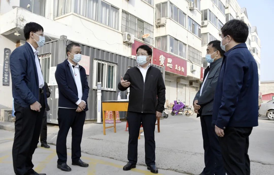 广平县政府县长张建涛督导调研疫情防控 大气污染防治等工作_澎湃号