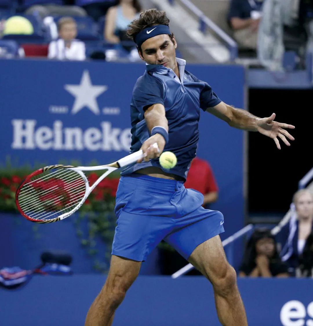 Roger Federer, una auténtica garantía con su segundo servicio