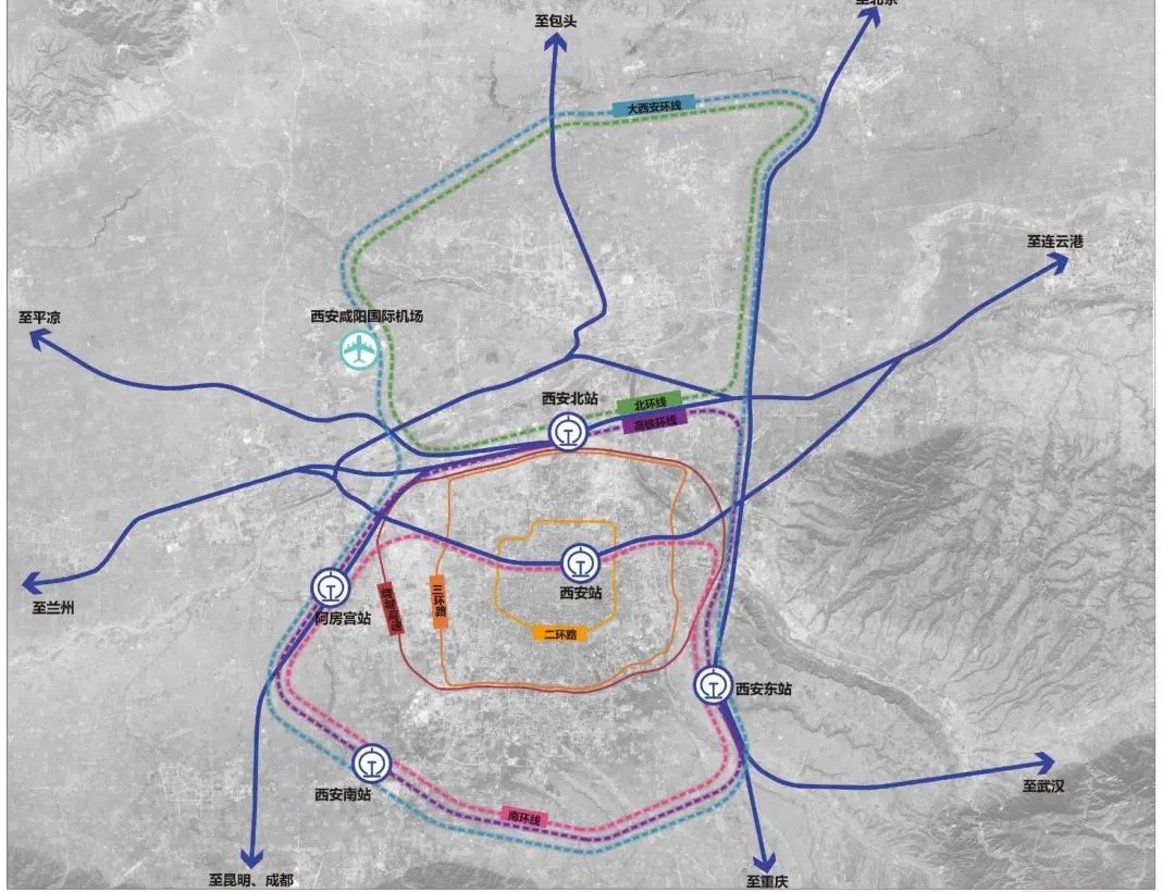 新西安东站周边规划图片