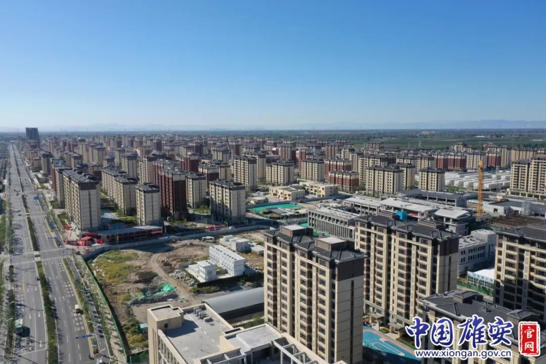 飞"阅"雄安丨走近雄安新区容西片区!